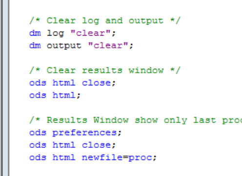 Clear Log and Results Viewer